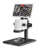 Videó mikroszkóp 5MP-es kamerával, 7x-45x nagyítással, felső LED megvilágítással, HDMI 60 FPS, CMOS 1/2,8" szenzorral KERN OPTICS OIV 345