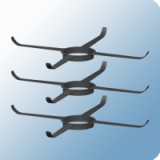 Viessmann 60/110 távtartó 3db/cs