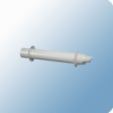 Viessmann Fali átvezető 60/100