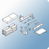 Viessmann kollektor rögzítőkészlet hullámcseréphez 2db álló síkkollektorhoz