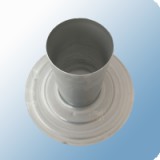 Viessmann Lapostetőgallér Alu D=125 H=250 S