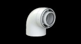 Viessmann PPs/Alu könyök 60/100mm 90°