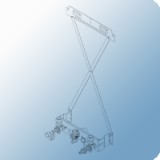 Viessmann szerelési segédeszköz (szerelőkeret) vakolati síkon történő szereléshez, Vitodens 100-W fűtő gázkazánhoz