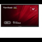 ViewSonic Portable Monitor 15,6" - VA1650 (IPS,16:9, 1920x1080, 7ms, 250cd/m2, HDMI, 2xUSB-C, tok) (VA1650)