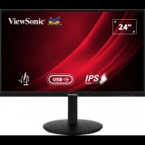 Viewsonic VG Series VG2409-MHDU-2 számítógép monitor 60,5 cm (23.8") 1920 x 1080 pixelek Full HD LED Fekete (VG2409-MHDU-2)