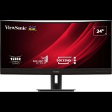 Viewsonic VG3456C számítógép monitor 86,4 cm (34") 3440 x 1440 pixelek UltraWide Quad HD LED Fekete (VS19216)
