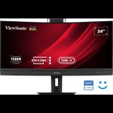 Viewsonic VG3457CV LED display 86,4 cm (34") 3440 x 1440 pixelek UltraWide Quad HD Fekete (VG3457CV)