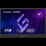 Viewsonic VX1654 hordozható TV és monitor Hordozható monitor Fekete 39,6 cm (15.6") LED 1920 x 1080 pixelek (VX1654)