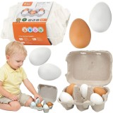 Viga fa játék tojások dobozban