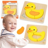 Viga fa magasított puzzle - kacsás