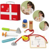 Viga fa orvosi készlet bőröndben