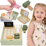 Viga PolarB fa játék pénztárgép kiegészítőkkel