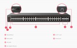 VigorSwitch G2540xs 54-Port Layer 2+ Managed 10G Switch