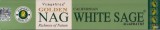 Vijayshree Fragrance, India Golden Nag White Sage füstölő 15 g