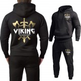 Viking warrior melegítő szett - fekete