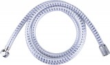Viking zuhanytömlő, ezüst/szürke, PVC; 1,8m