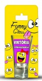 Viktória pálinkás pohár
