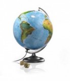 Világító földgömb 30 Cm DUO (földrajzi-politikai)