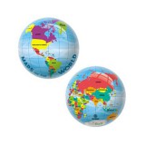Világtérkép BioBall gumilabda 23cm - Mondo Toys