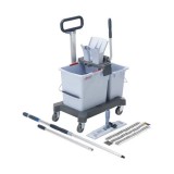Vileda Professional Vileda US Pro Ready to Go takarítókocsi (10L vödör+25L vödör+moptartó+mop+nyél tolókarral)