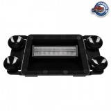 Villogó ledes, szélvédőre 252mm