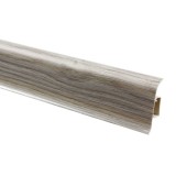 Vilo PVC szegő kábelcsatornás szürke 2500x55x22mm