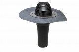 VILPE 72048 ® AM Protan 110 tetőösszefolyó - sötétszürke