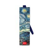 Vincent van Gogh, gumis könyvjelző, (LEGAMI - STATIONERY, 17,5x4,7 cm)
