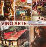 Vino Arte - Lemeznaptár - 58x29 cm - 2026