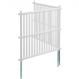 Vinyl Védőkerítés Panel Készlet 1220×1220 mm