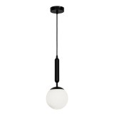 Viokef ANOUK 1 ágú függeszték, fekete, G9 foglalattal, VIO-4228601