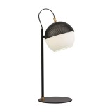 Viokef BRODY asztali lámpa, fekete, E27 foglalattal, VIO-3098100