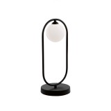 Viokef FANCY asztali lámpa, fekete, G9 foglalattal, VIO-4208800