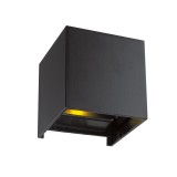 Viokef GREG fali lámpa, fekete, 3000K melegfehér, beépített LED, 420 lm, VIO-4188801