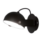 Viokef HEMI fali lámpa, fekete, 3000K melegfehér, beépített LED, 540 lm, VIO-4205801