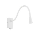 Viokef KOKO fali lámpa, fehér, 3000K melegfehér, beépített LED, 240 lm, VIO-4157501