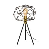 Viokef KOMODO asztali lámpa, fekete, E27 foglalattal, VIO-4217700