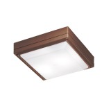 Viokef LEROS mennyezeti lámpa, barna, 2 db E27 foglalattal, VIO-4049303