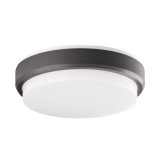 Viokef LEROS PLUS mennyezeti lámpa, szürke, beépített LED, 800 lm, VIO-4171701