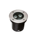 Viokef LOTUS lépésálló lámpa, ezüst, 3200K melegfehér, beépített LED, 300 lm, VIO-4186800