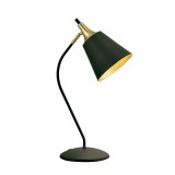 Viokef MENTA asztali lámpa, fekete, E27 foglalattal, VIO-4241701