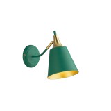 Viokef MENTA fali lámpa, zöld, E27 foglalattal, VIO-4241600