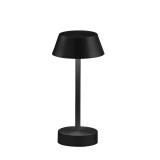 Viokef PRINCESS asztali lámpa, fekete, 3000K, beépített LED, 570 lm, VIO-4243701