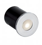 Viokef ROYAL beépíthető lámpa, beépített LED, ezüst, 3000K melegfehér, 2W, 140 lm, kerek, VIO-4064300