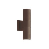 Viokef SOTRIS fali lámpa, barna, 2 db GU10 foglalattal, VIO-4038402