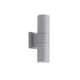 Viokef SOTRIS fali lámpa, szürke, 2 db GU10 foglalattal, VIO-4038400