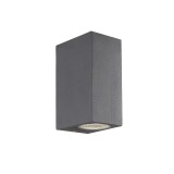 Viokef TILOS fali lámpa, szürke, 2 db GU10 foglalattal, VIO-4099400