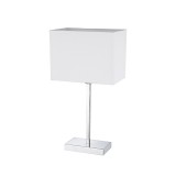 Viokef TOBY asztali lámpa, fehér, E27 foglalattal, VIO-4057900