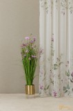 Viola nyomott sablé tavaszi mintás függöny-300cm