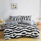 Violet 7 részes ágyneműhuzat garnitúra, ágynemű garnitúra szett, fehér Csíkos